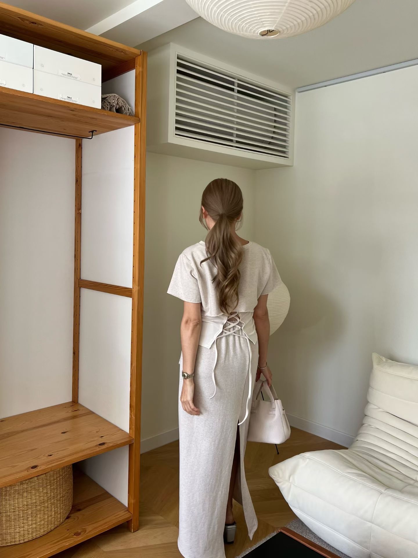 B23 吊帶+ crop top set 