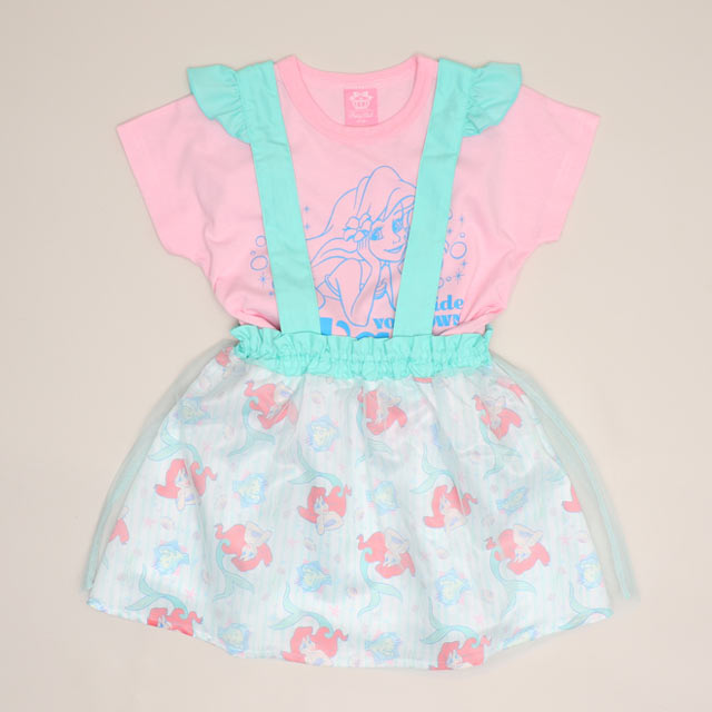 🆕【⭐訂購⭐】 🇯🇵日本直送🌀 #Disney 背帶裙+tee 套裝［4款選］🌀[PLCA-0106] [260326]