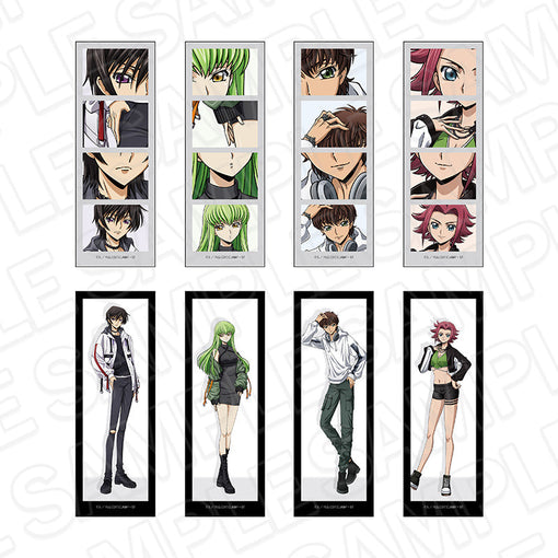 <隨機發貨> Code Geass 叛逆的魯魯修 四格相片風 貼紙 街頭Ver. (單個)