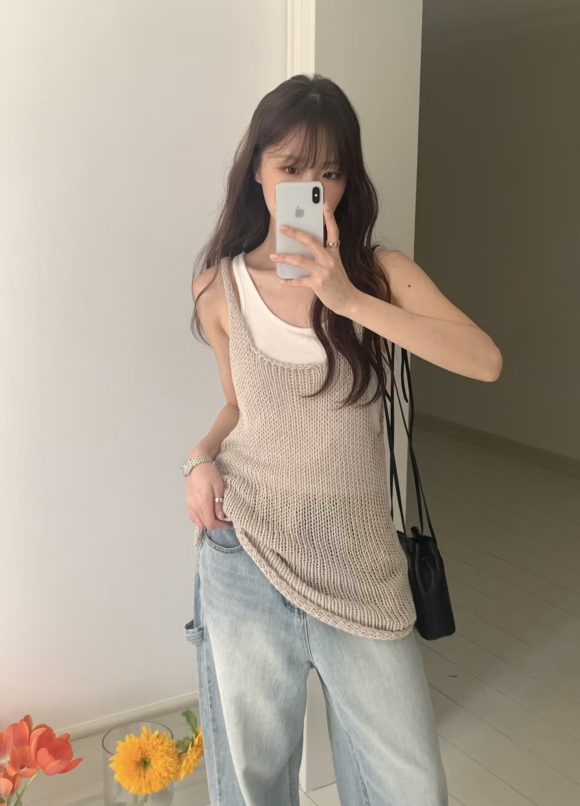 🇰🇷東大門女裝 | knit sleeveless 