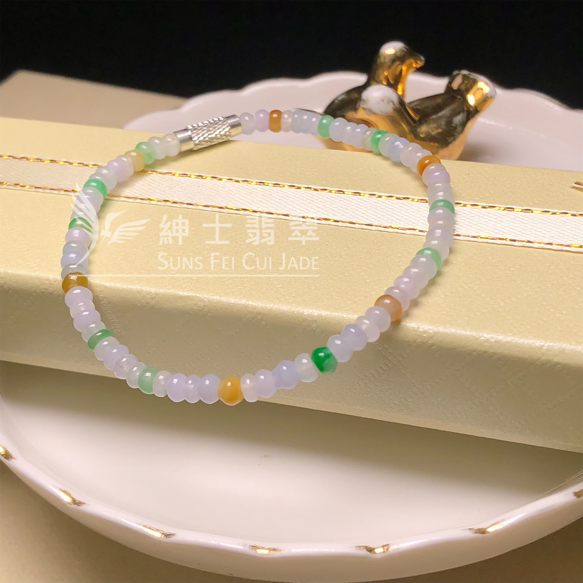 YK00019 冰多寶算盤珠手串