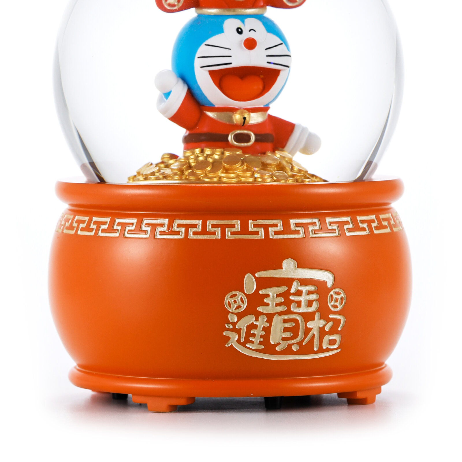 📦訂購 Jarll Doraemon 多啦A夢 招財進寶 水晶球音樂盒