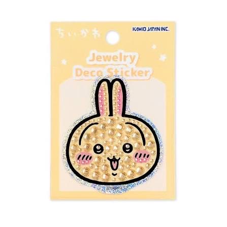 Chiikawa-珠寶風立體裝飾貼紙(兔兔)