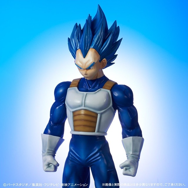 日版 龍珠 Xplus Plex SSGSS 比達 Vegeta 超藍神 1:4 大比例 PVC figure