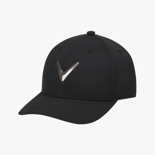 CALLAWAY CHERON METAL BALL MEN'S CAP - 黑