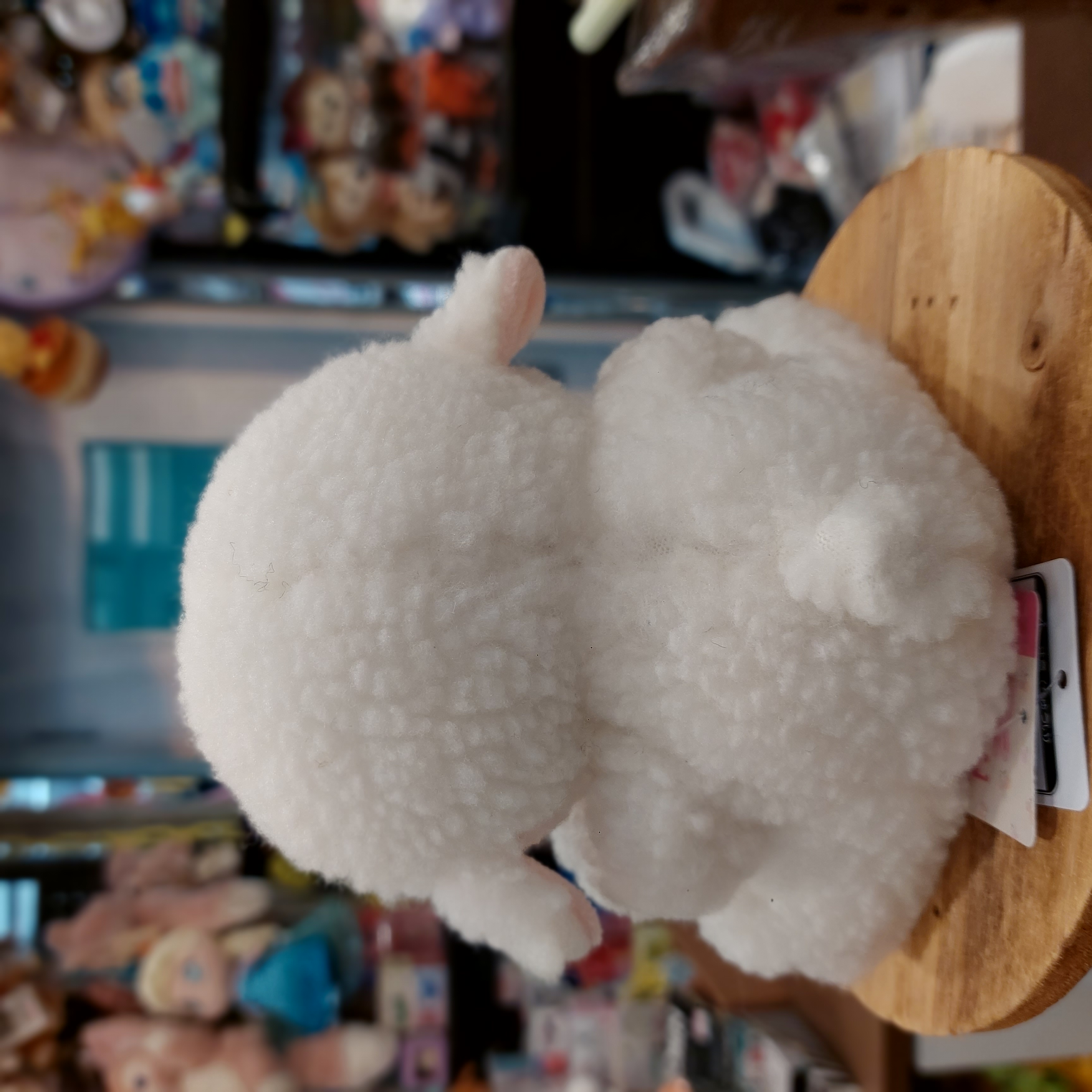 日本 SHINADA 復古毛茸茸 動物小公仔 羊仔，兔兔，小狗 三款選