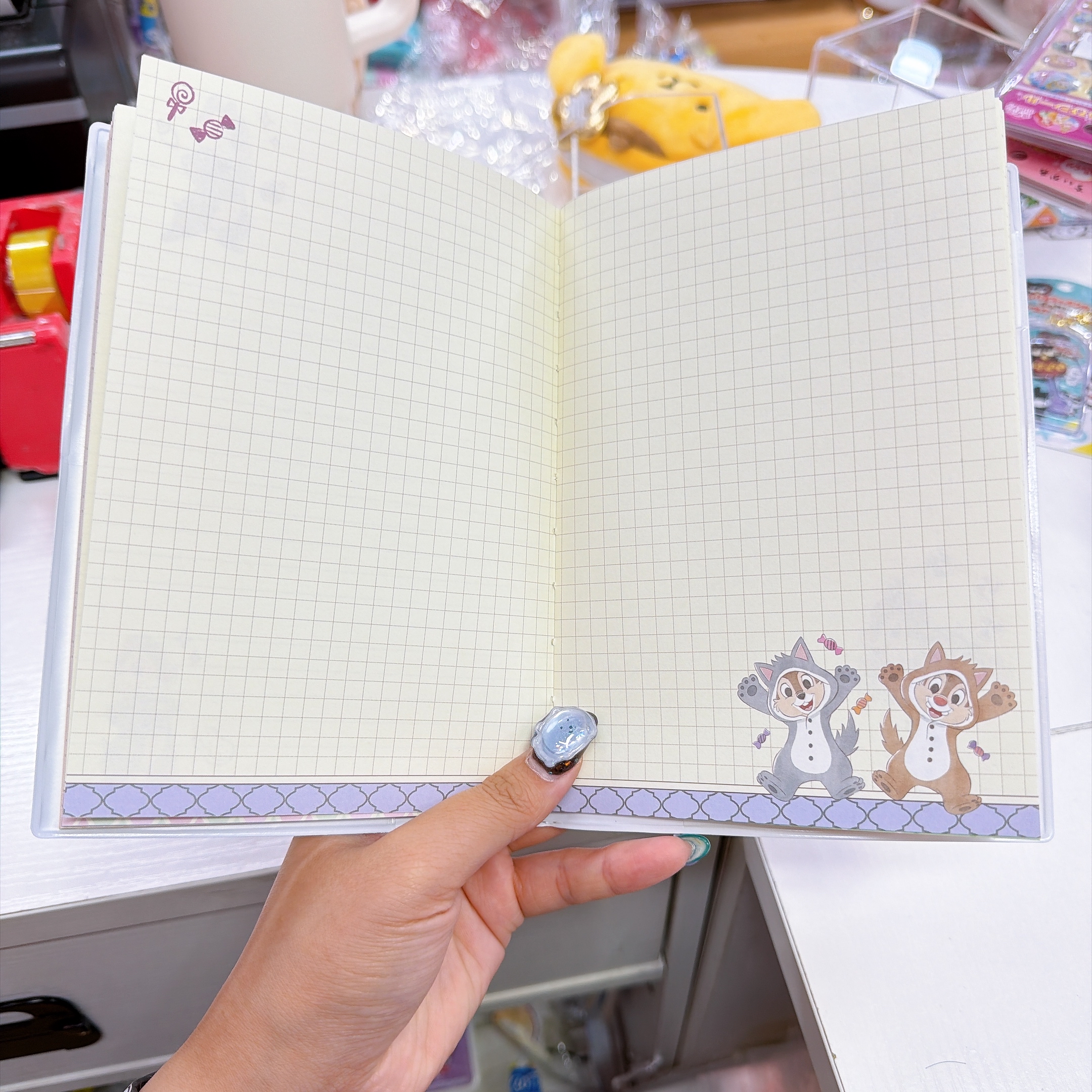日本直送東京迪士尼史迪仔 chip and dale 鴨嘴獸2027年schedule book 