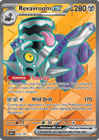 Pokemon TCG Obsidian Flames - Revavroom EX-216/197