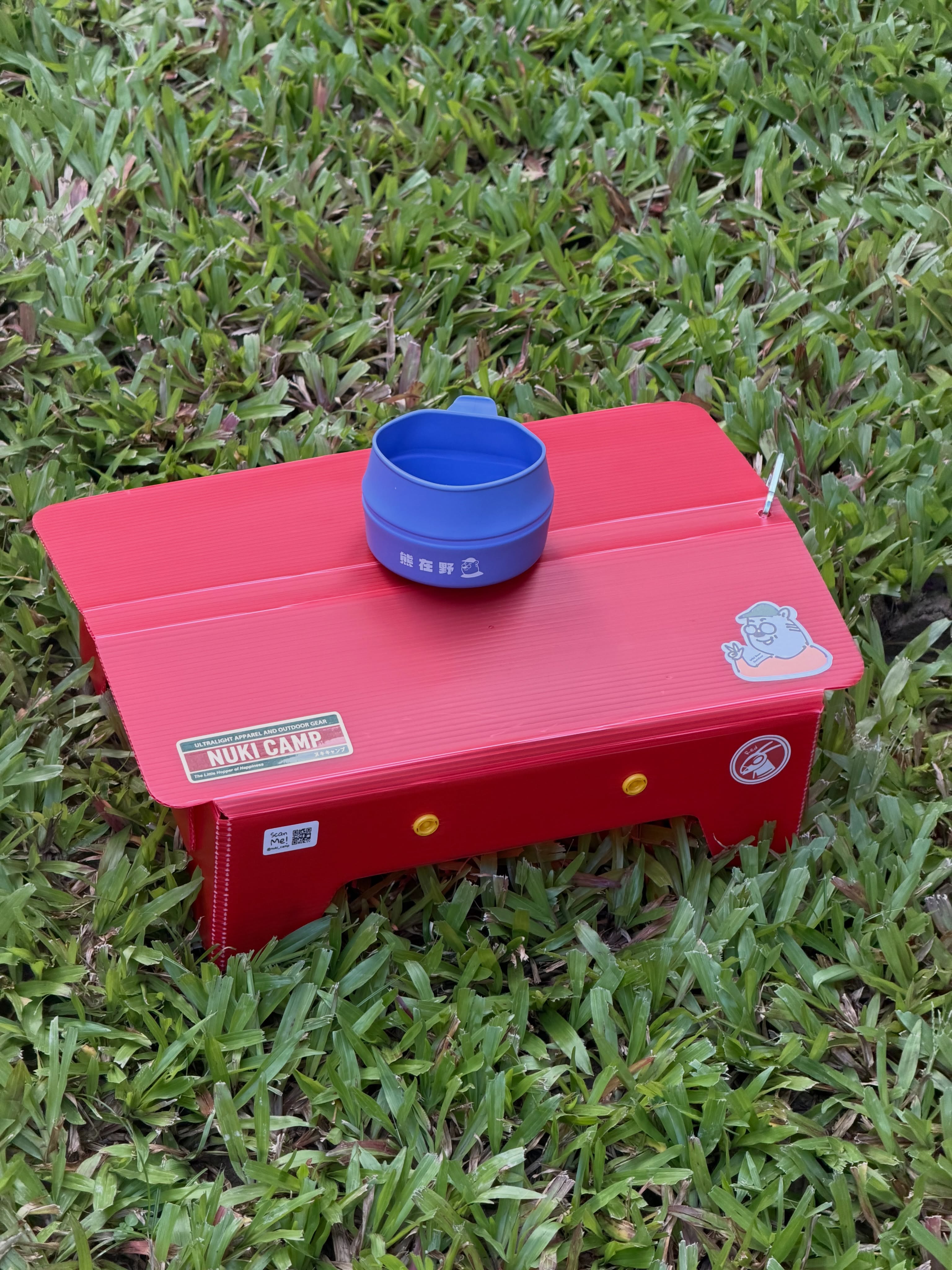印尼品牌Nuki Camp UL folding table ultralight camping 輕量化摺疊小枱