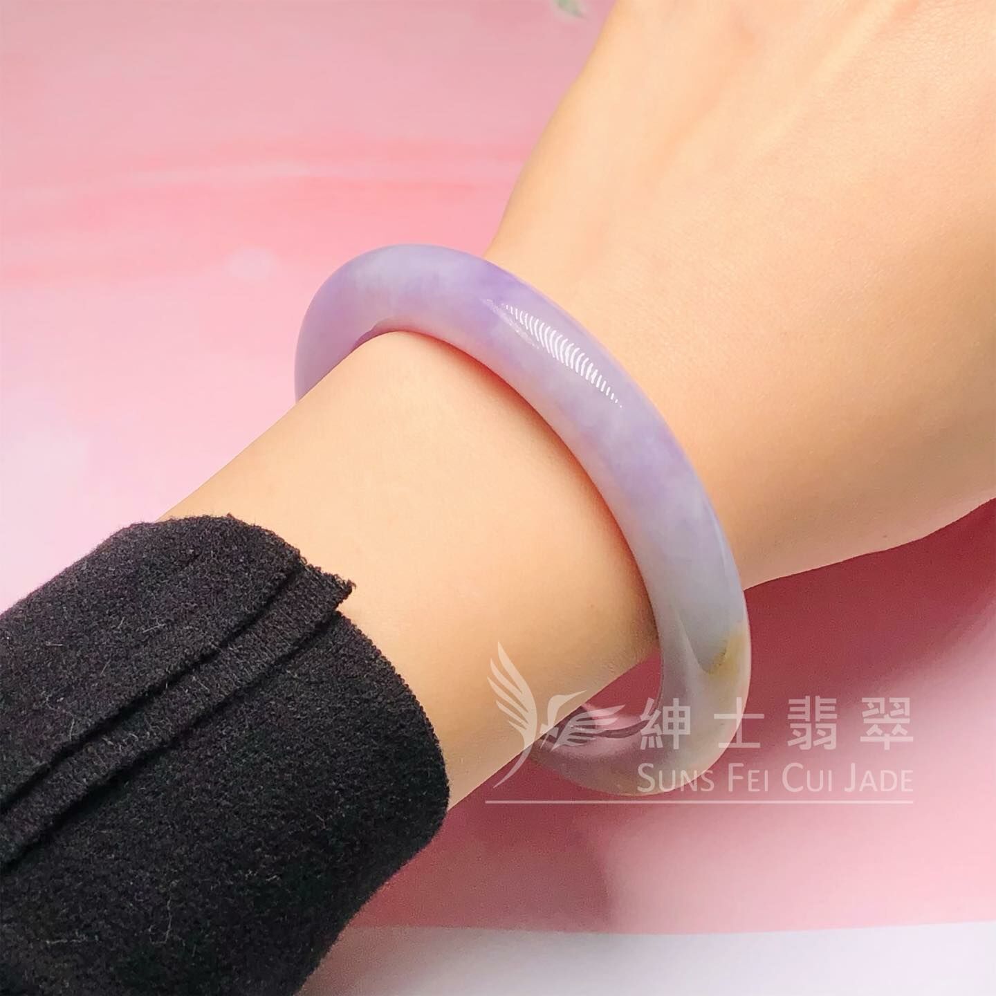 大馬坎藍紫圓鐲55.7mm