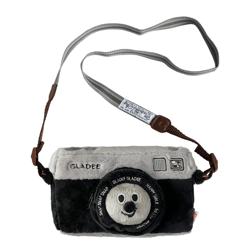 Gladee JUMBO CAMERA POUCH / BLACK 大相機造型袋