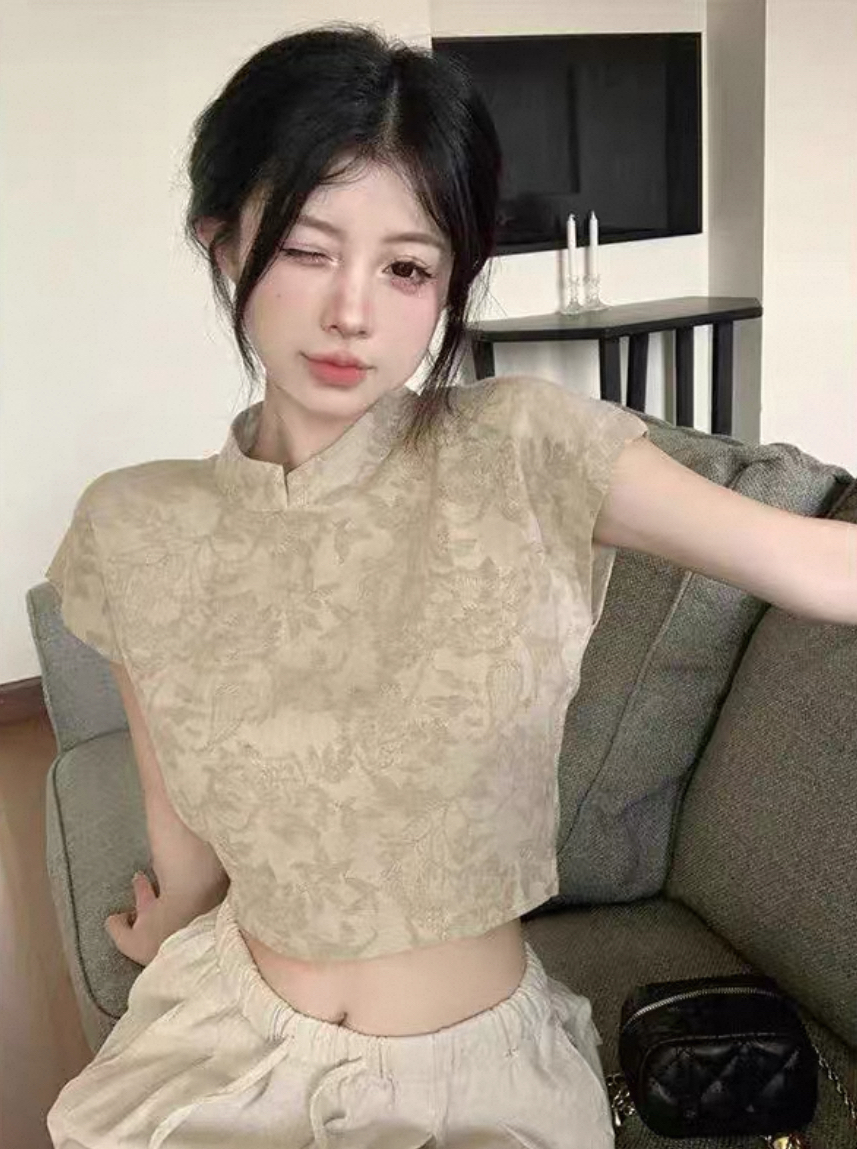 TP240提花新中式短袖