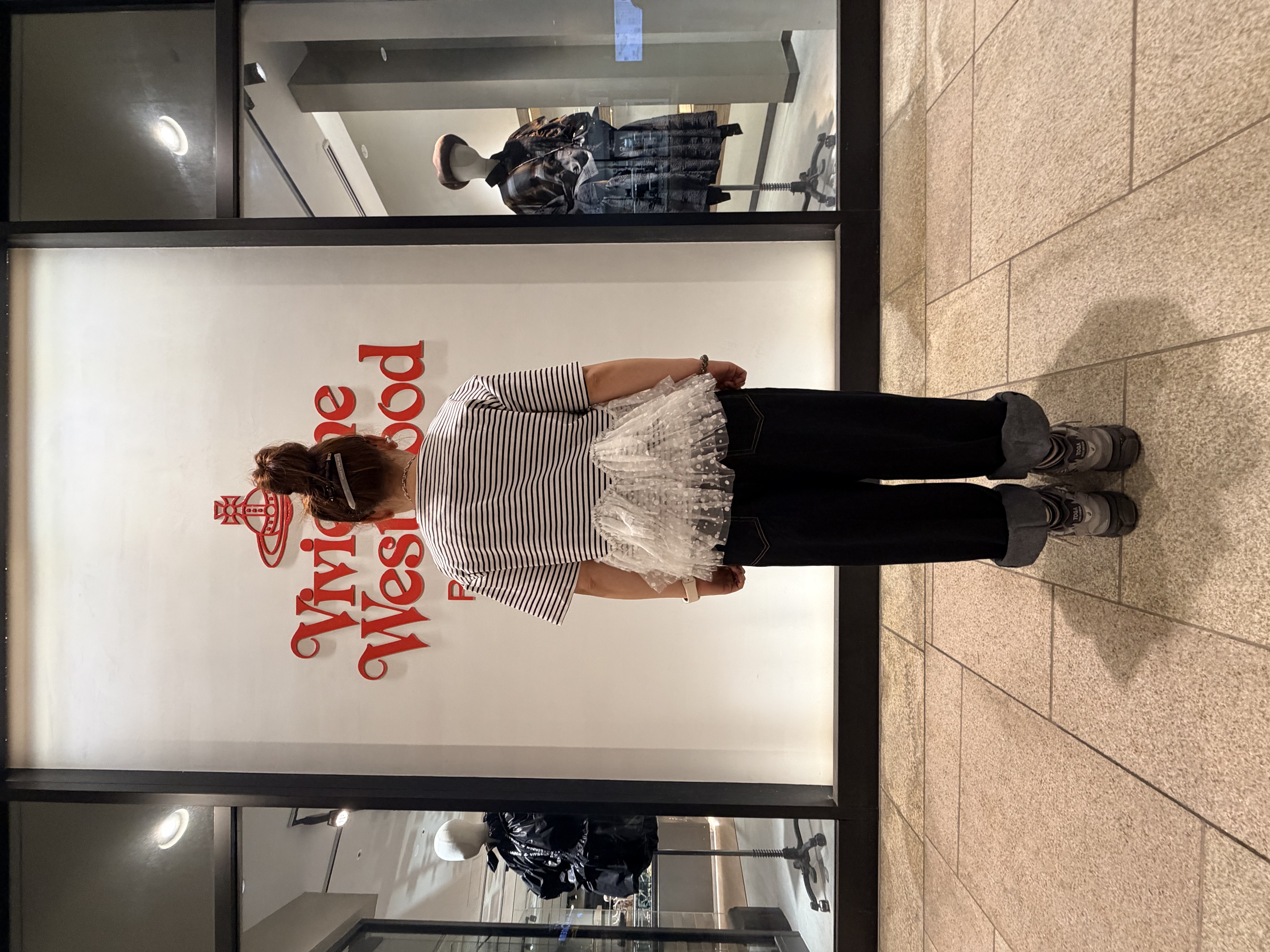 日本拼款波點衫