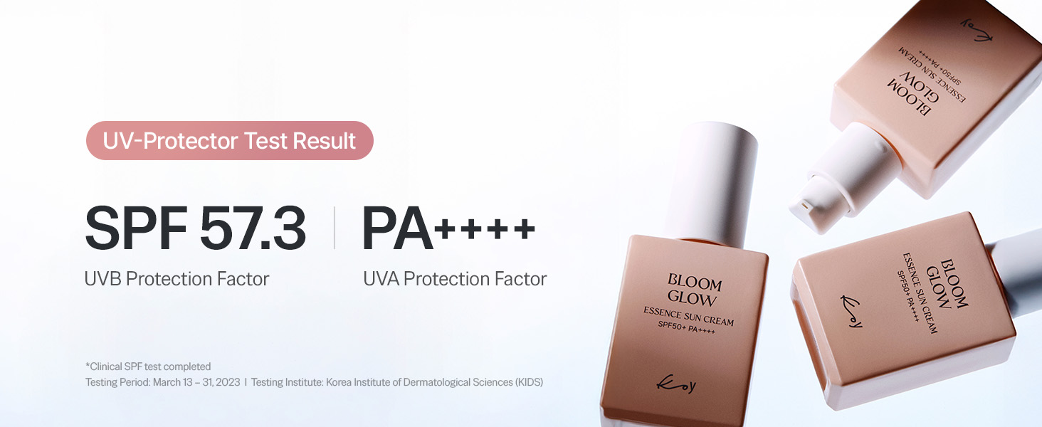 Koy Bloom Glow Essence Sun Cream SPF50+ PA++++ 30ml [預計9月中出貨]