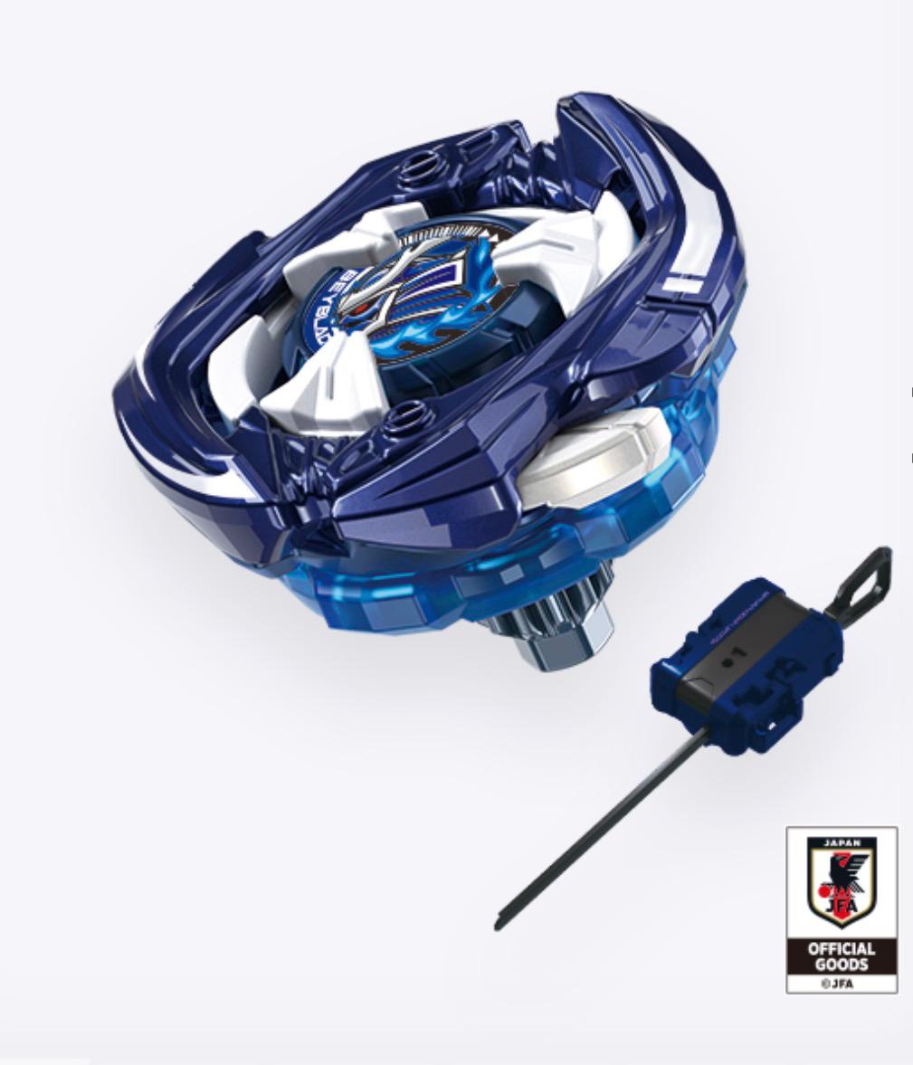 BEYBLADE X UX-00 武士軍刀 5-60K 足球日本代表隊聯名限定版