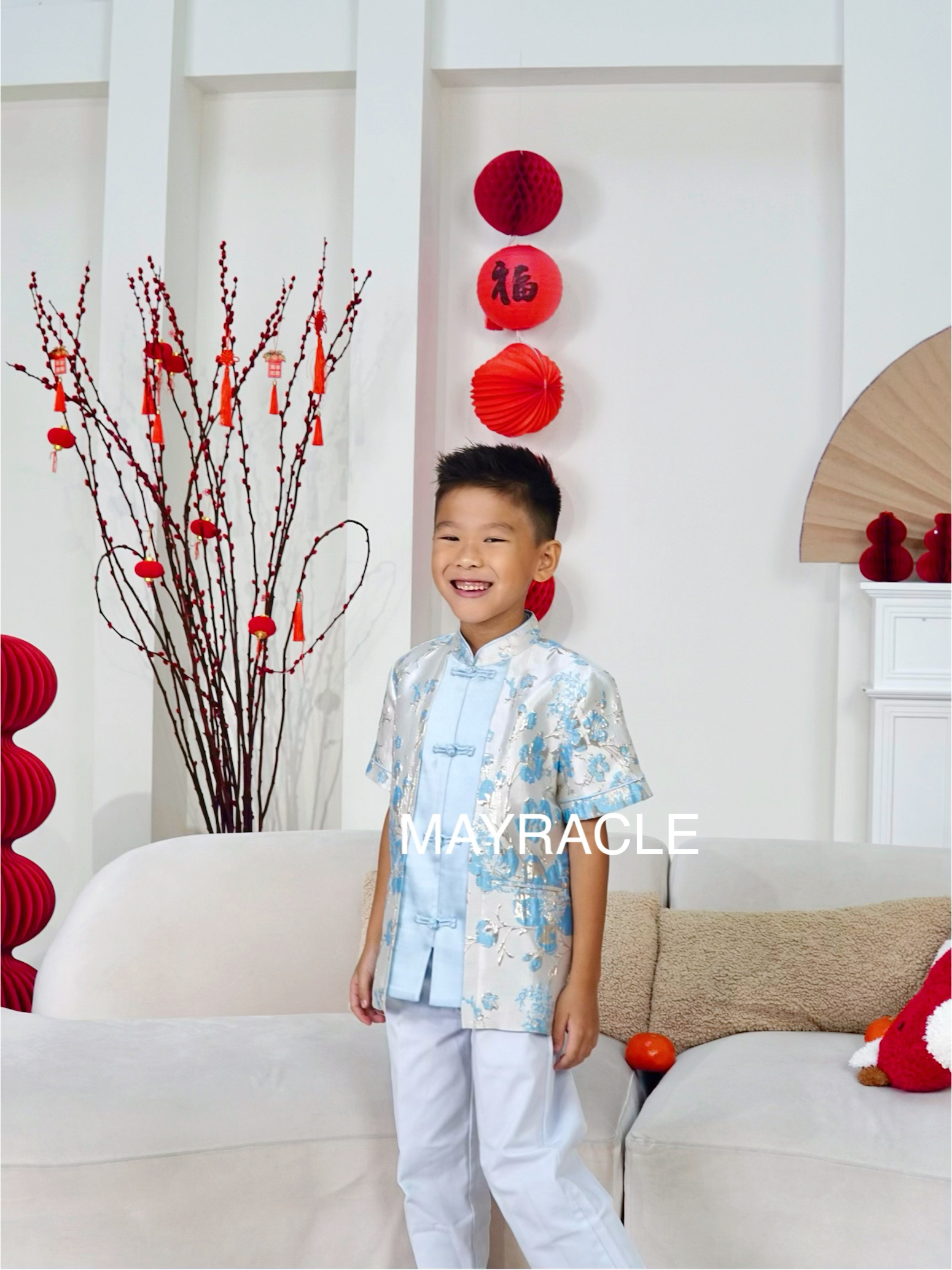 [PRE-ORDER] CNY 2027 He (和) Boy Shirt