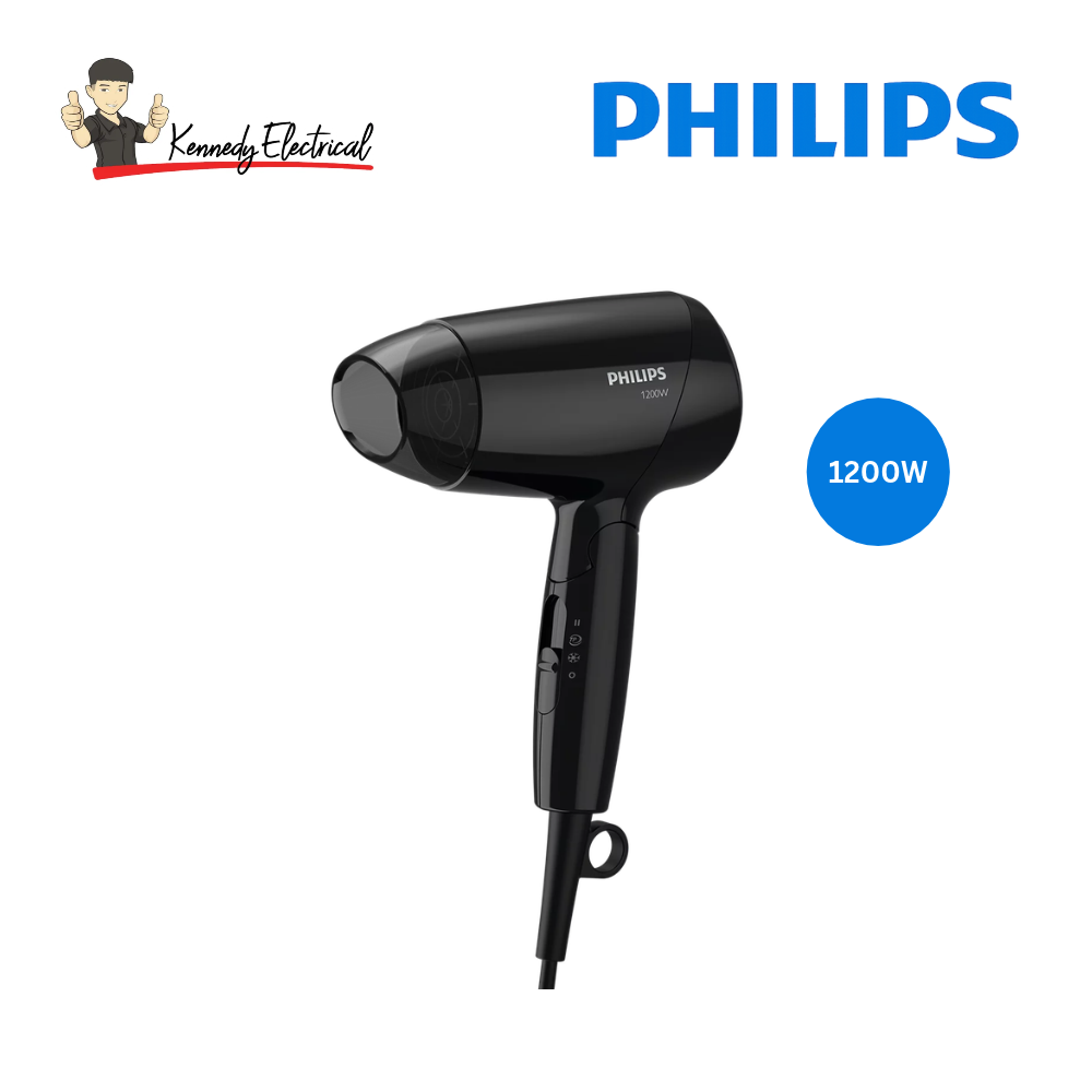 Philips EssentialCare 1200W Compact Hair Dryer (BHC010/13)