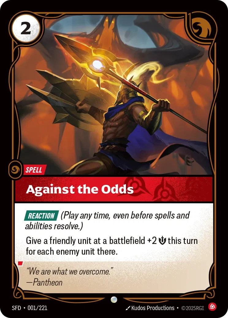 Spiritforged - Common - Fury Rune (Set 2)