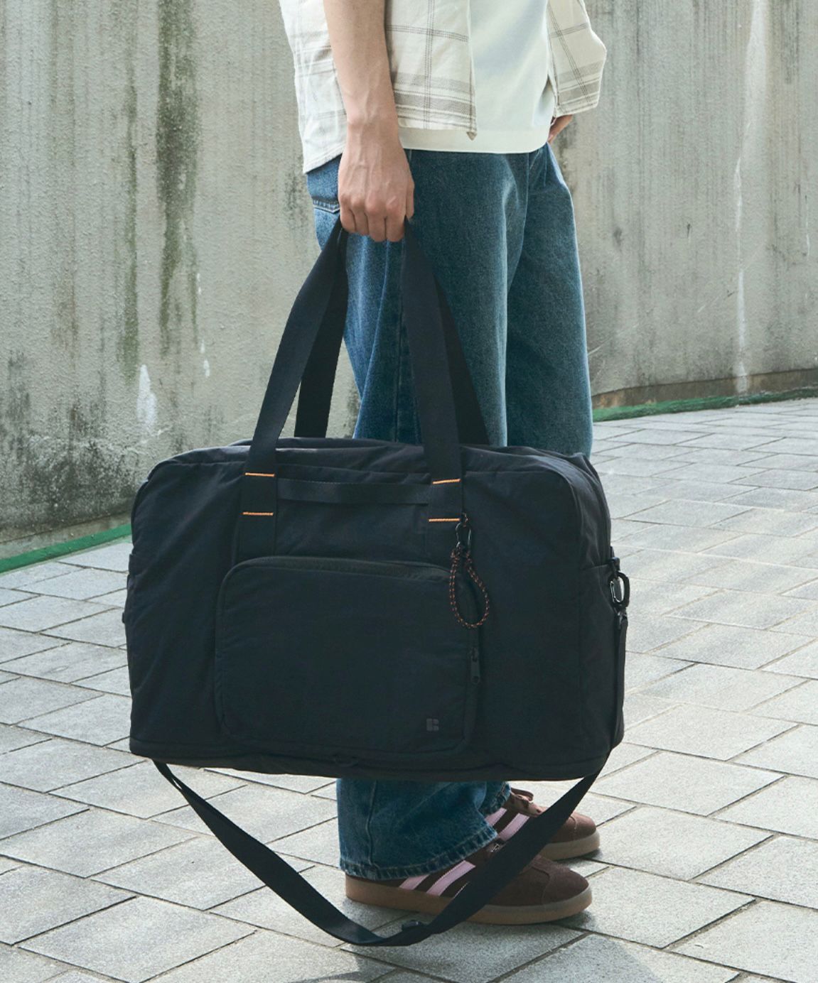 韓國Branden｜Multi Packable Boston Bag 多功能可摺式大容量旅行袋