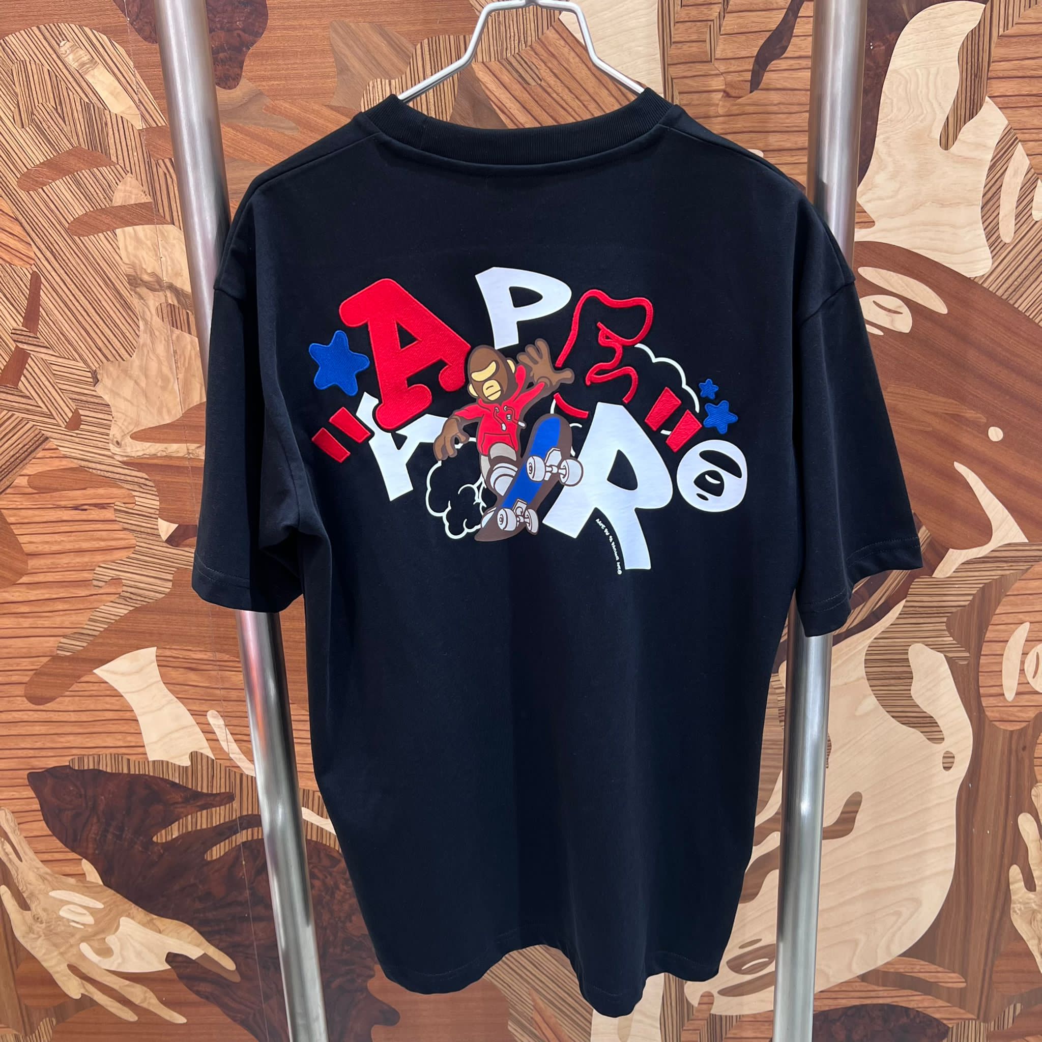 AAPE Relaxed fit AAPER graphic tee (1822) 寬鬆版