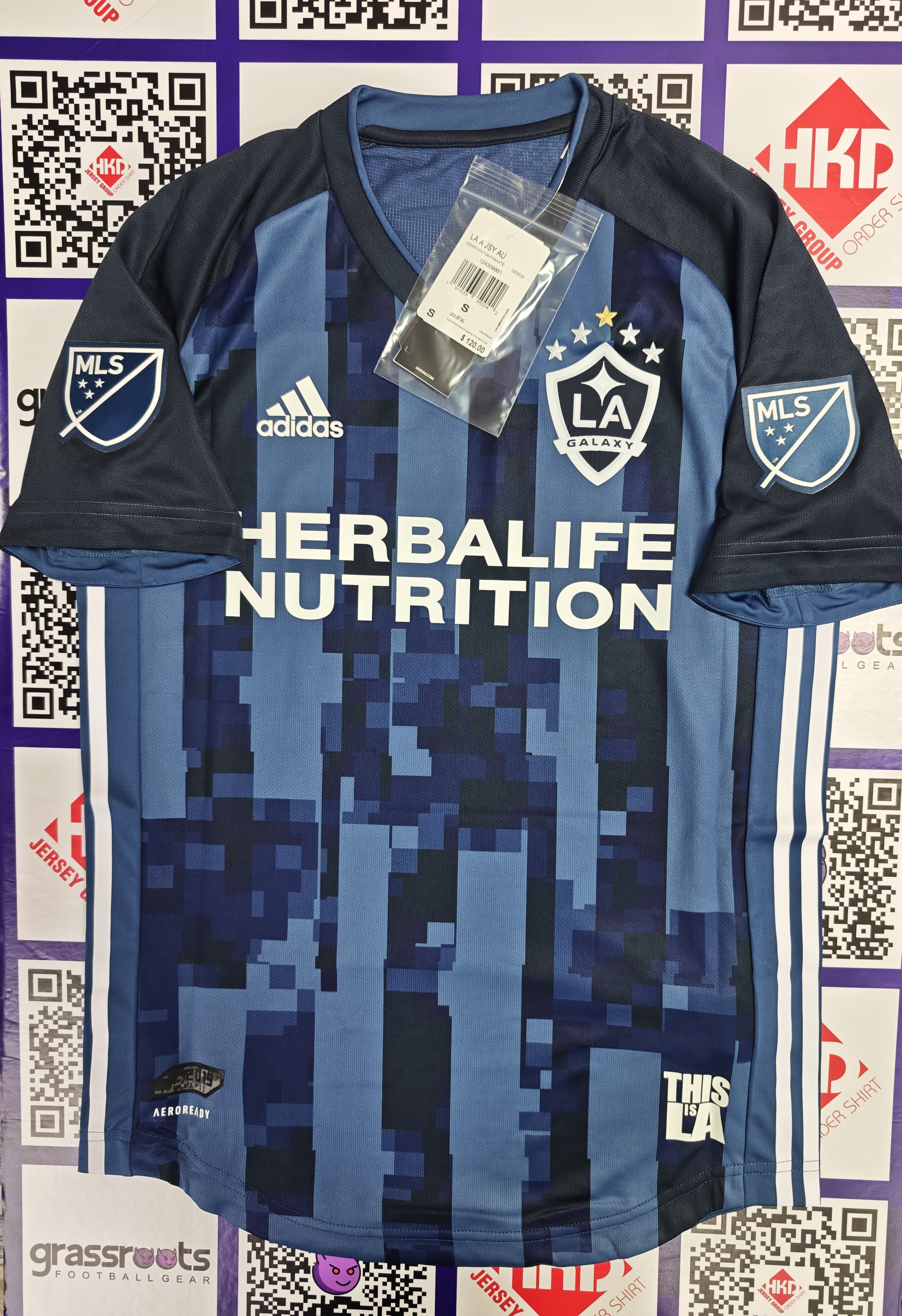 21/22 洛杉磯銀河 客 球員版 Size M