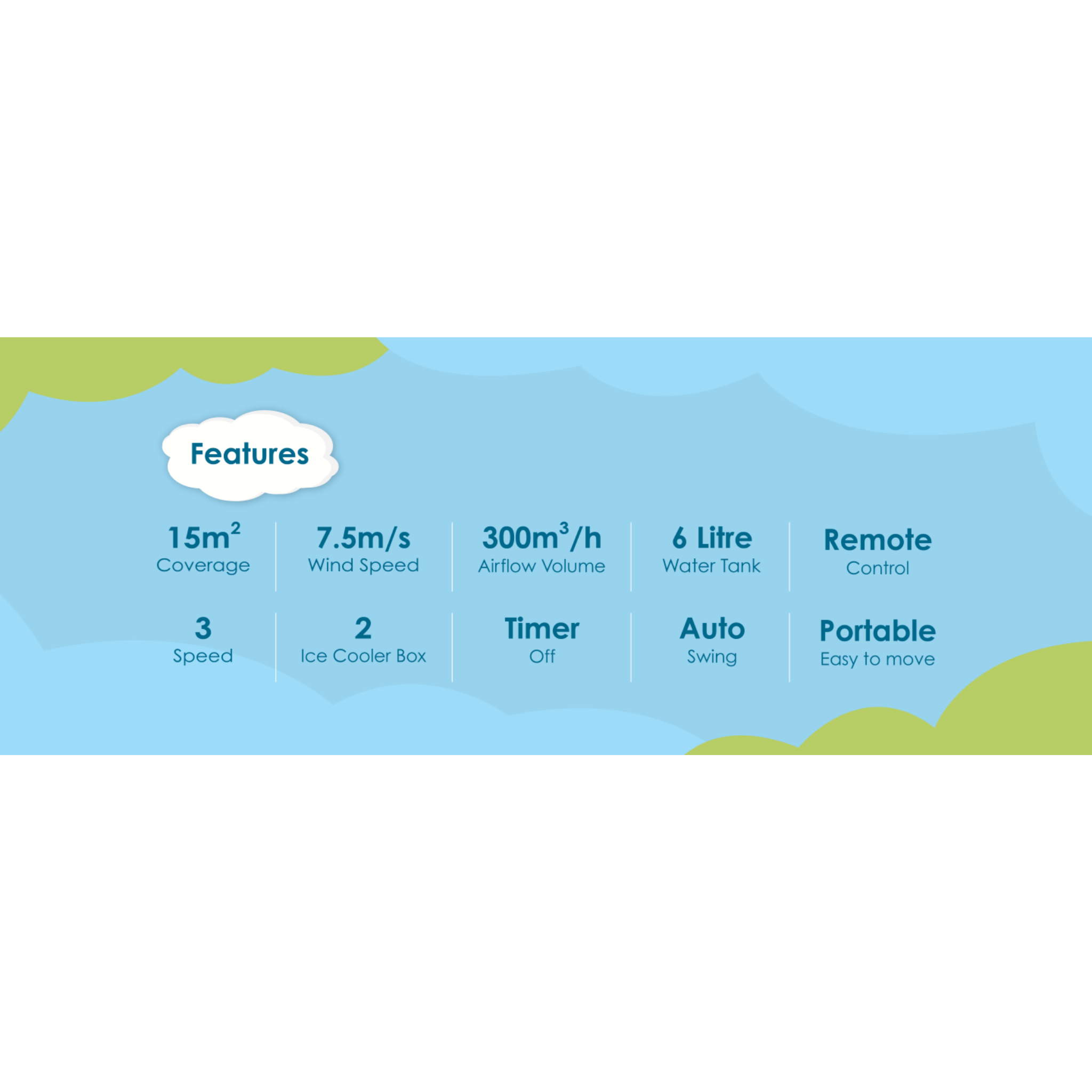 Alpha 6L Breez Portable Air Cooler (Breez)