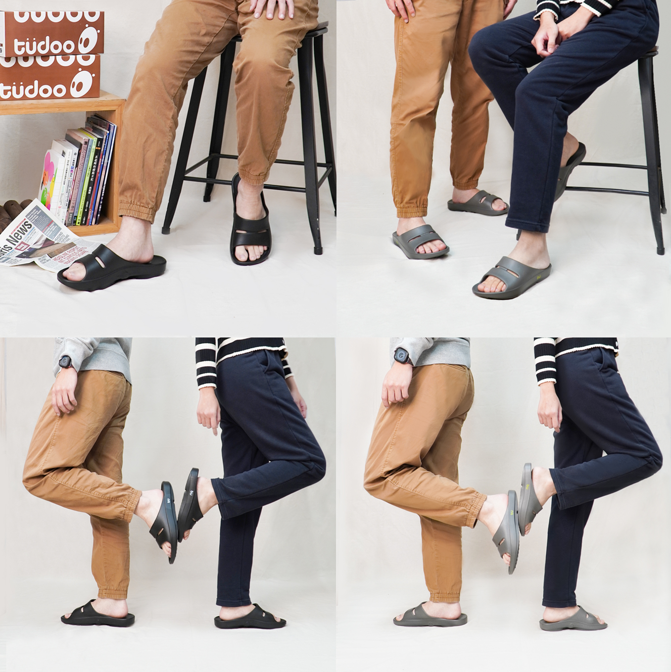 台灣 | NewBuffalo 足弓承托 開口拖鞋 牛頭牌