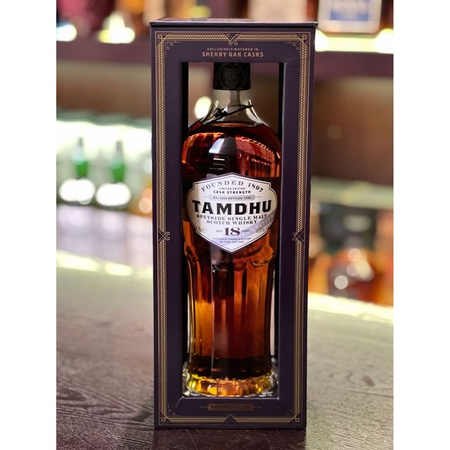 TAMDHU 18 Years Cask Strength 56.8% 125th Anniversary Edition