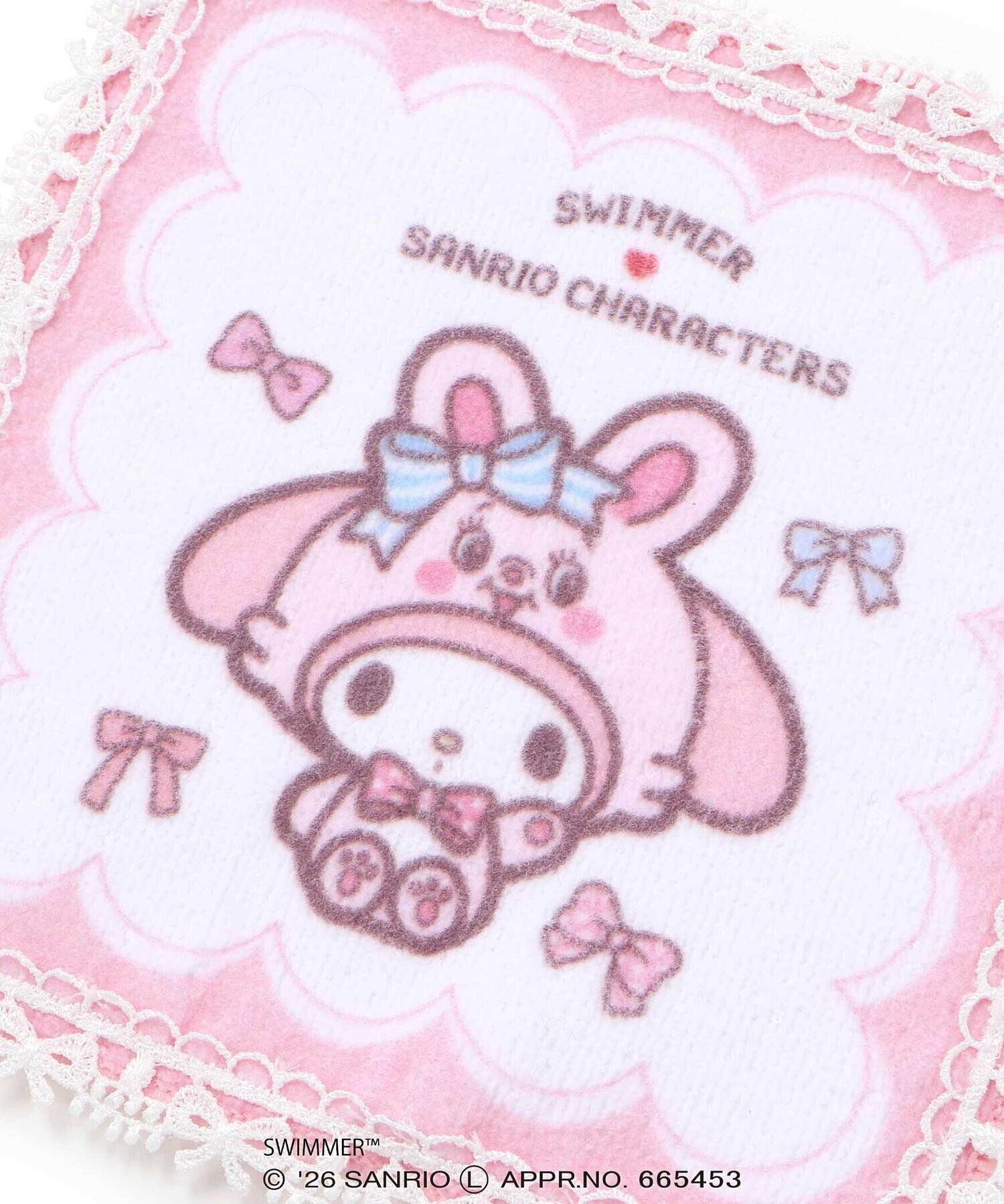🆕【⭐訂購⭐】  日本直送🌀SWIMMER x #Sanrio 蕾絲邊小毛巾［4款選］🌀[ELFD-0022]