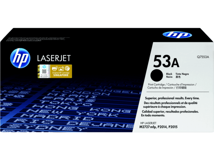 HP 53A LaserJet Toner Cartridge Q7553A (Original)