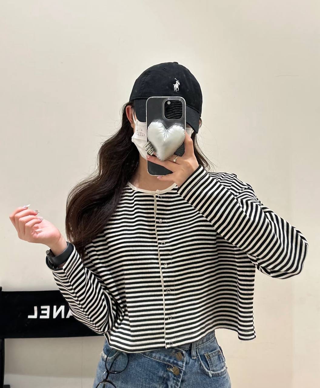 補貨~ 訂貨💖四季必備帽子 Polo Cap  黑色