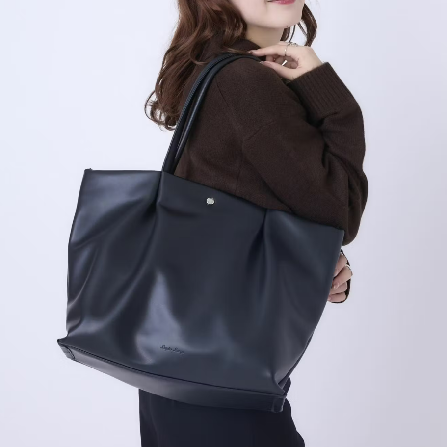 Synthetic Leather Tote Bag [NEW ARRIVAL ✨]