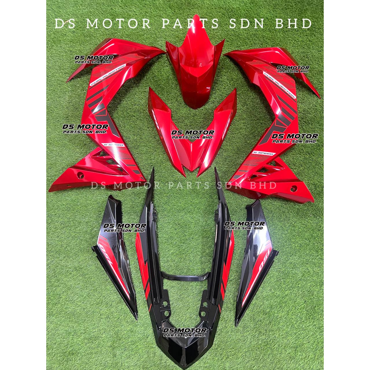 Honda Cover Set RS150 Merah Purba 40 / Meroon Purba / Biru Purba / Putih Purba