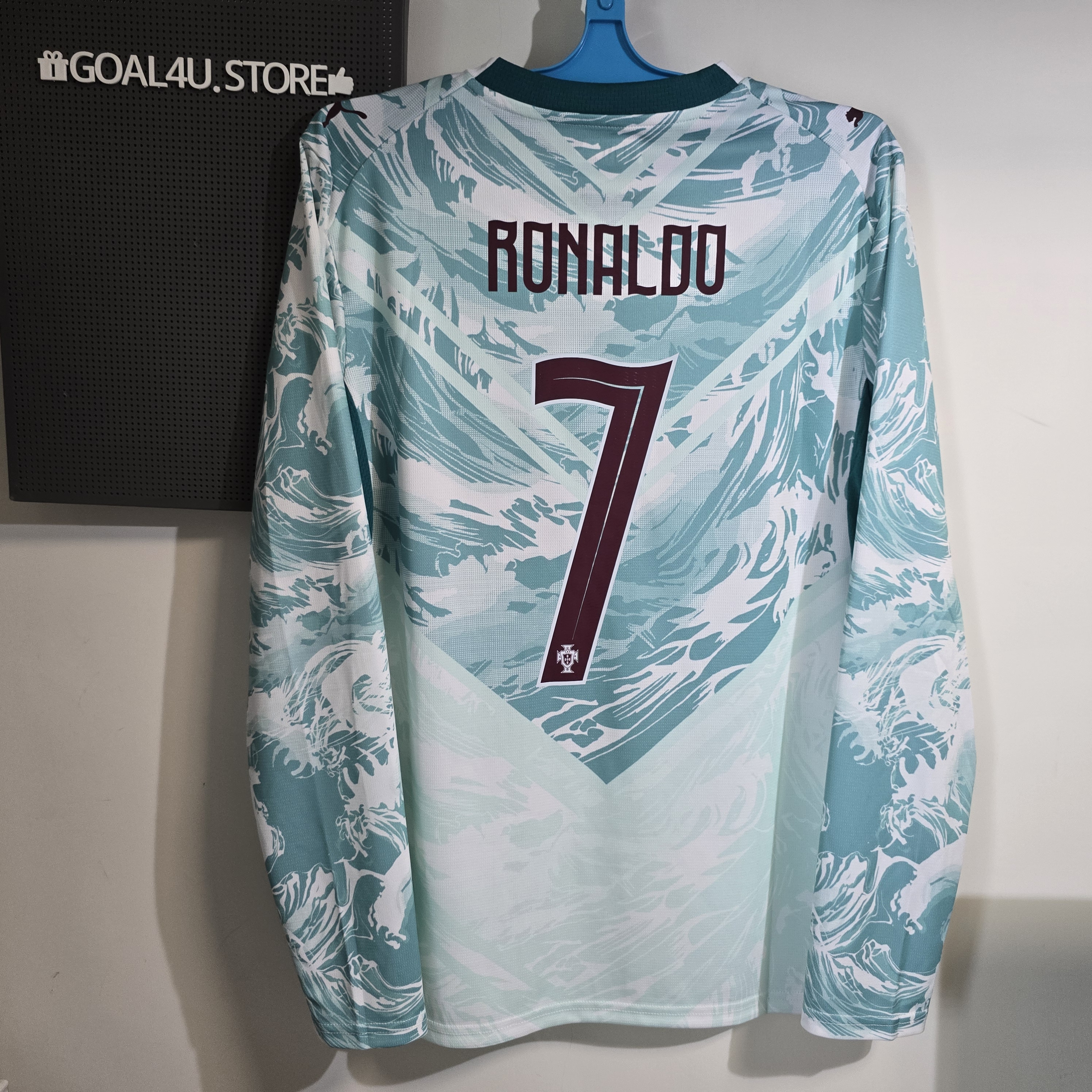 英雄的深海盔甲🌊 Puma Portugal 葡萄牙 2026-27 作客長袖球迷版球衣 (可加印字章) 783289