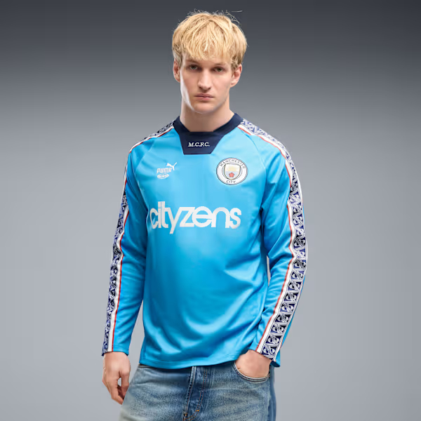 Puma King Manchester City 曼城長袖復古球衣