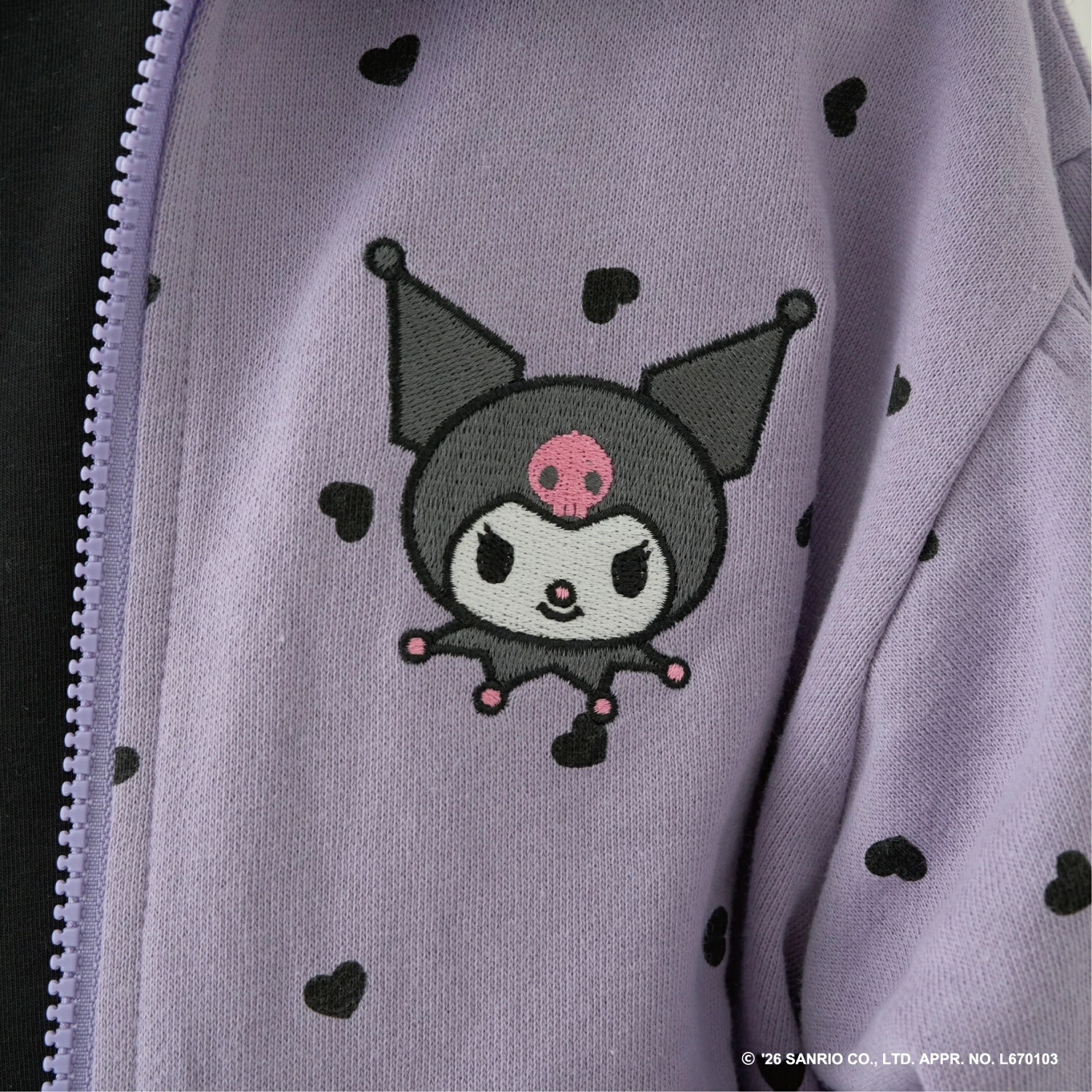 🆕【⭐訂購⭐】🇯🇵日本直送 🌀#Sanrio 刺繡 荷葉邊 連帽外套［3款選］🌀 [ELIA-0020][261005]