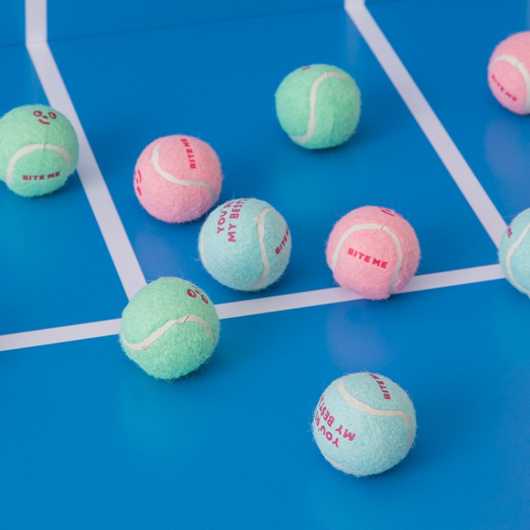 *預購 BiteMe🇰🇷Mini Tennis Balls Toy 3pcs