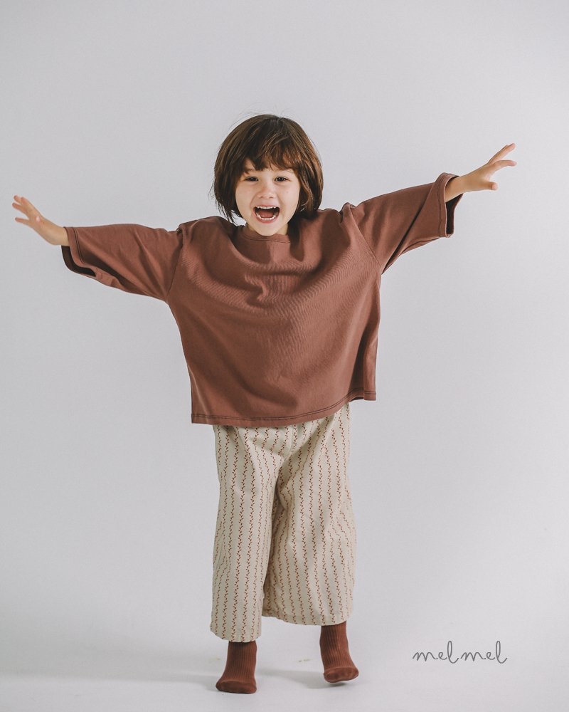 Melmel | wide pants(Beige M98-108)