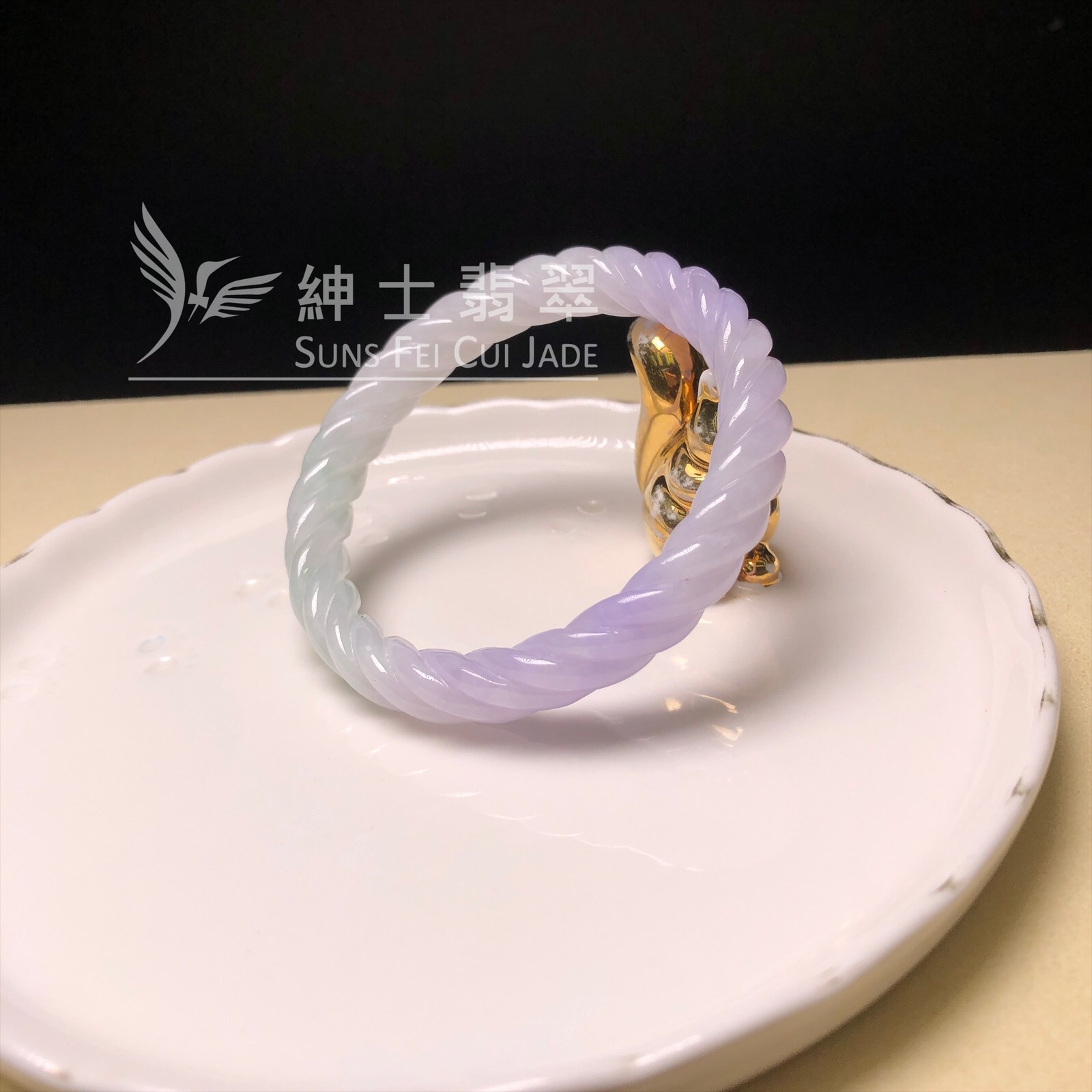 C06796 春彩扭紋鐲53.3mm