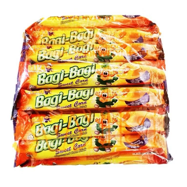40pcs Bika Bagi-Bagi Pika Corn Stick, Big D, Bing Bing [Chocolate/Strawberry/Seaweed/