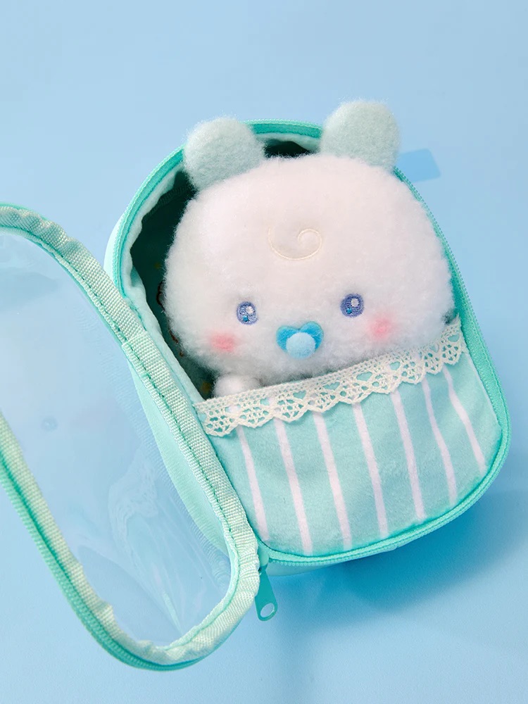 📦訂購 韓國代購 Line Friends PLAVE MMMM BABY PVC CLEAR BAG-CHARM POUCH 透明包飾收納袋