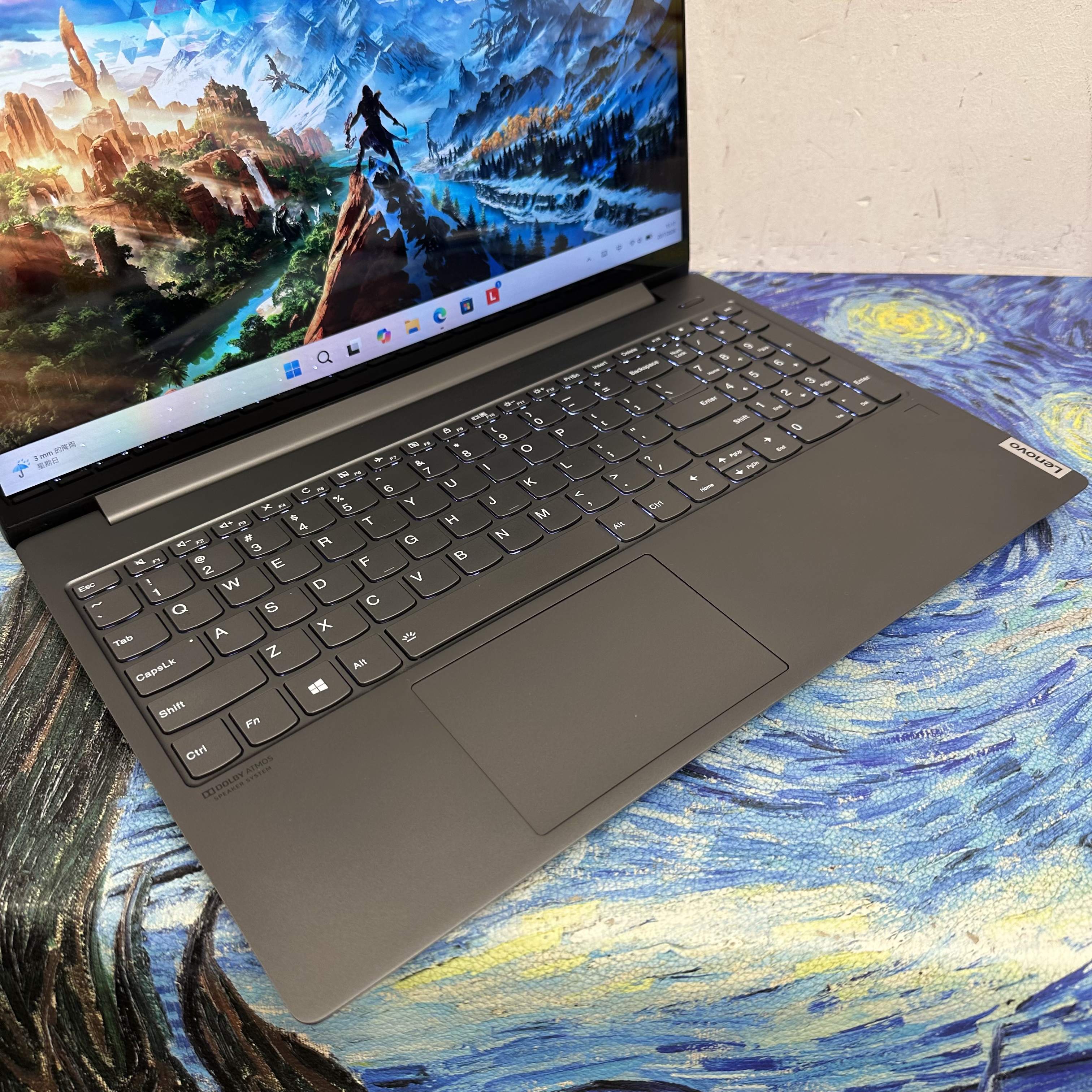 #5885 Lenovo i9-9880H/16GB Ram/1TB SSD/四邊窄邊框/ Notebook / Laptop / Gaming Laptop / PC / YouTube / Netflix/ Win11 / Office / Work / Zoom / 4K Touch Mon