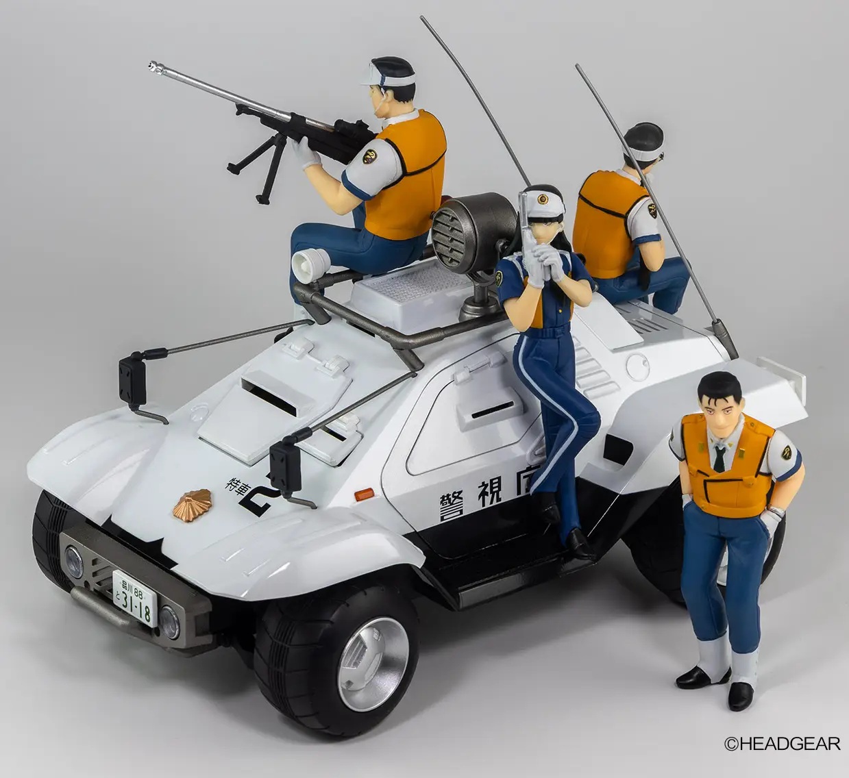 1/24 Patlabor: The Movie Special Command Vehicle Type 98 (Vehicle: Plastic Model / Painted Finished Product Figure Included) (Reissue)