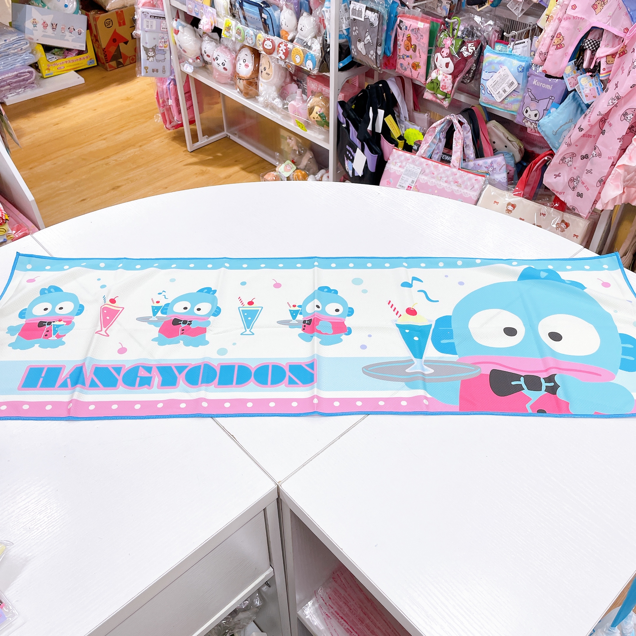 日本直送Sanrio新款良感毛巾90×30 cm！濕水扭乾之後就涼浸浸