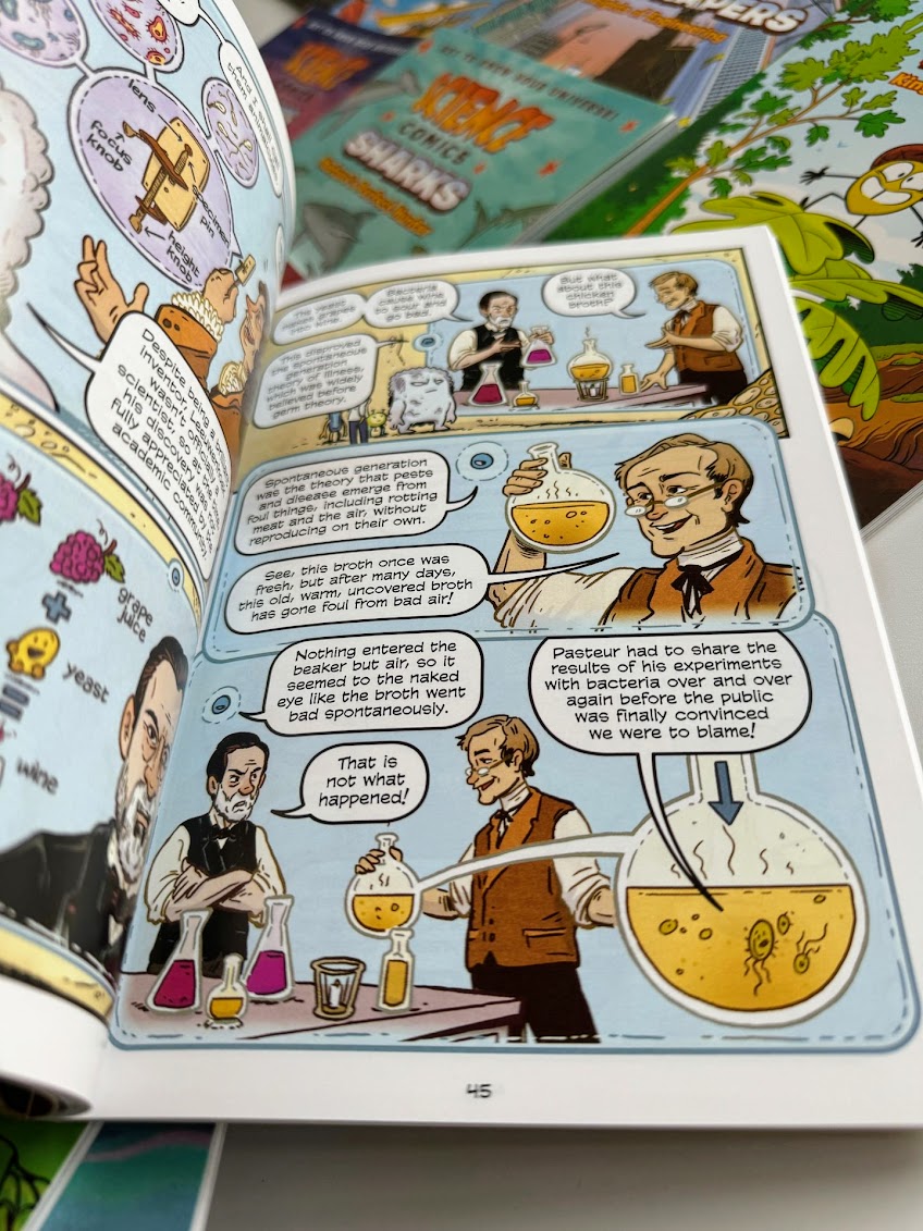Science Comics Series 32 books  -9-13 Years | B125