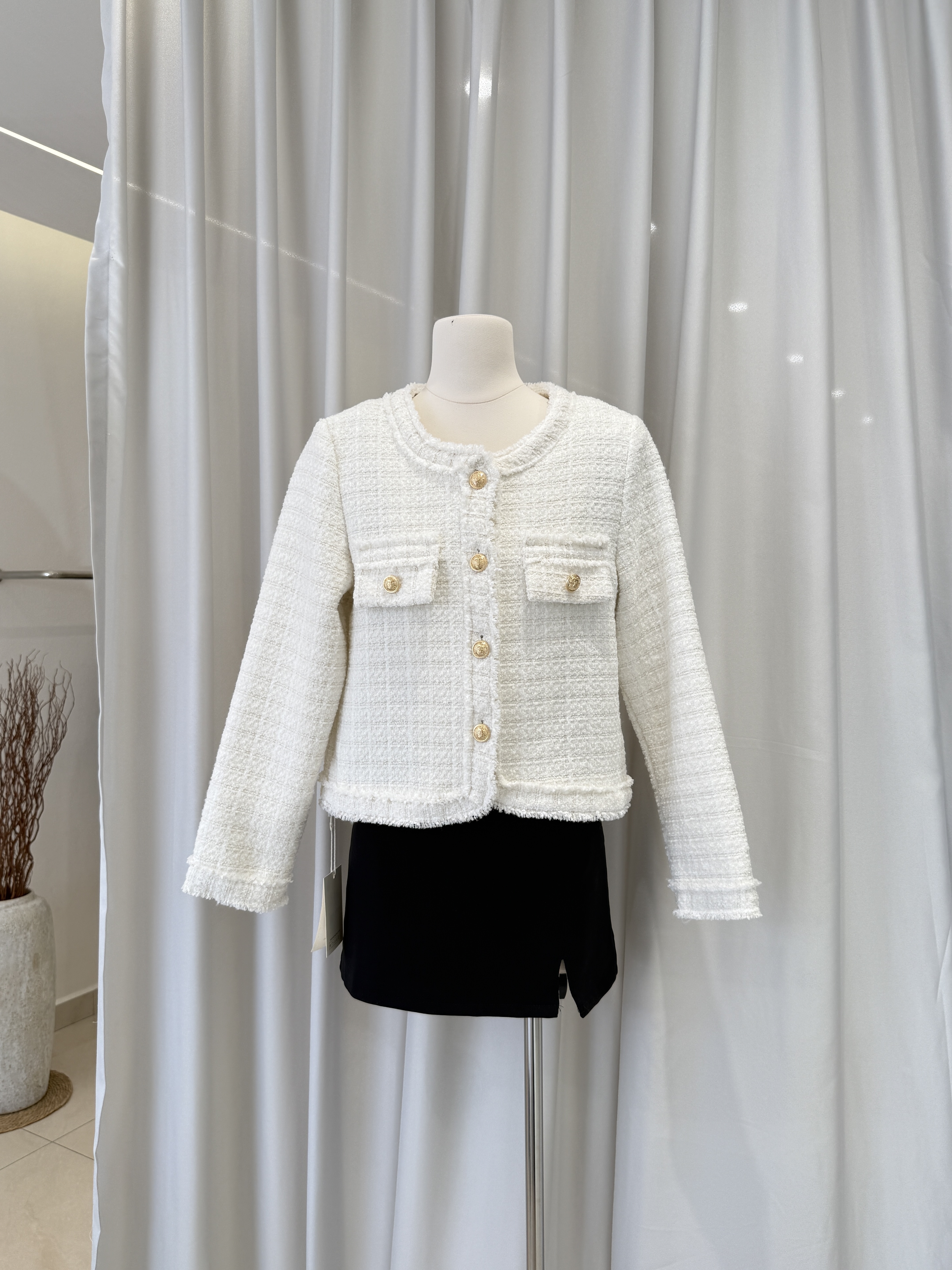 6755 爆款名媛小香风外套