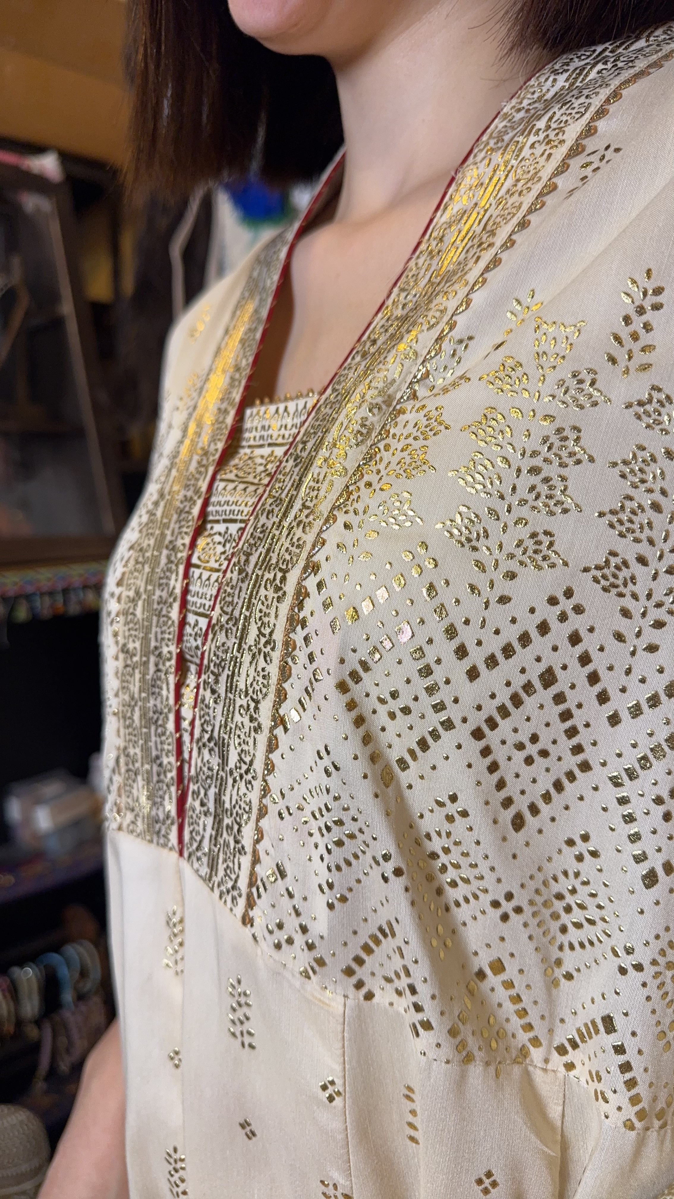 White Gold 3D Foil Stamping OP 51" #1392