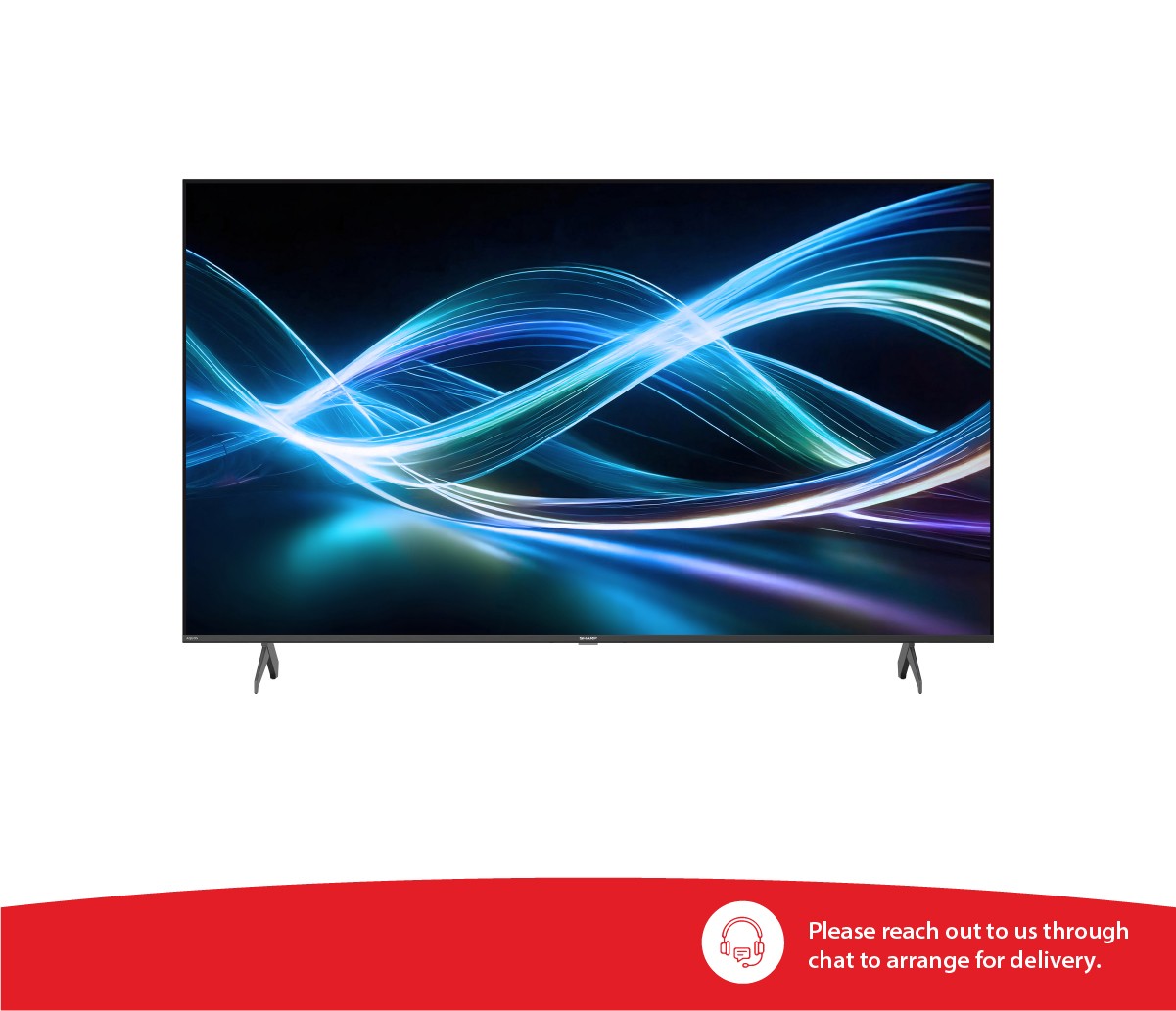SHARP 4K AQUOS Google TV – 50″ 4T-C50HJ6000X 