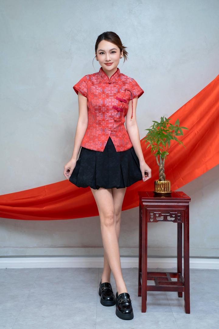 CB2672 XIU RU YI WOMEN BLOUSE 