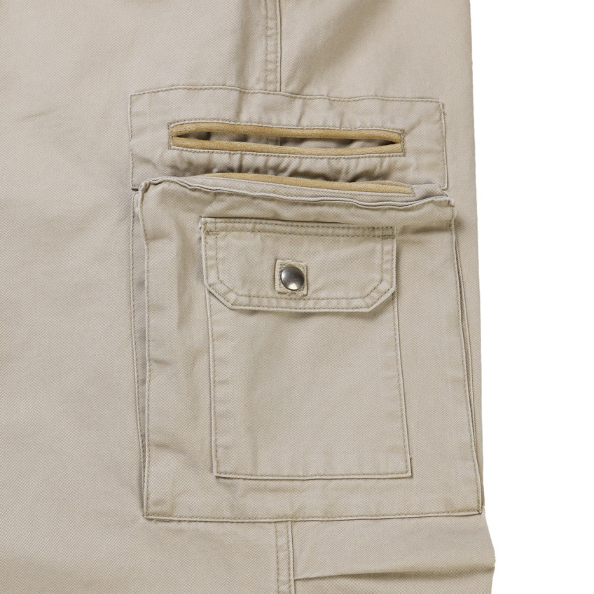 Cotton Wide-Leg Cargo Pants(Unisex)